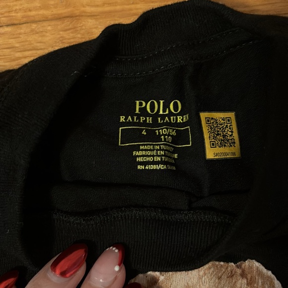 Polo Ralph Lauren - holiday bear long sleeve - Picture 3 of 3